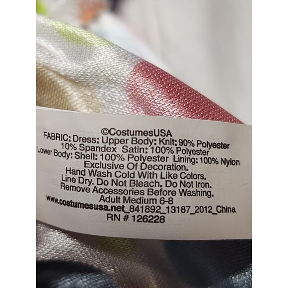 Spirit Halloween Pennywise Clown Costume Womens M Sexy Tulle Skirt Dress Horror - Picture 7 of 11